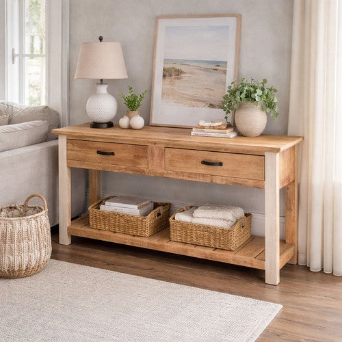 Virginia Maple Sofa Table