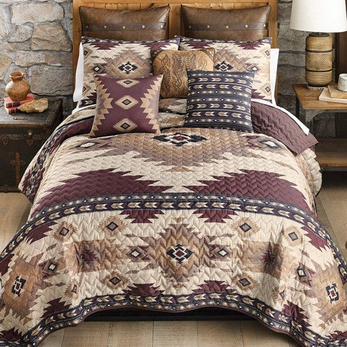 Echo Canyon Quilt Bed Set - King
