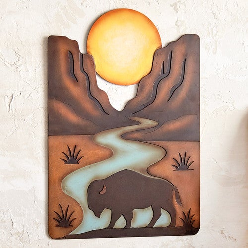 Buffalo River Metal Wall Art