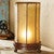 Barbed Wire Iron Accent Lamp with Rawhide Shade