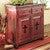 Santa Fe Cross Cabinet