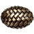 Equestrian Braid Egg Knob - Set of 2