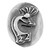 Kokopelli Cabinet Knob - Set of 2