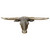 Longhorn Metal Cabinet Pull - Set of 2