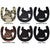 Riding Cowboy in Horseshoe Knobs - Set of 2