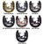 Roping Cowboys in Horseshoe Knobs - Set of 2