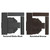 Santa Barbara Outdoor 2 Light Small Wall Bracket