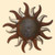Pierced Metal Sun Wall Art