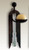 Iron Angel Small Wall Candle Holder with 10 Inch Tear Drop