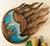 Eclipse with Rays Metal Wall Art