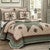 Aqua Star Quilt Bed Set - Queen