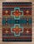 Arrow Path Blue Rug - 8 x 11