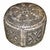 Ash Flowers Round Ottoman