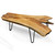 Badang Carving Natural Teak Coffee Table