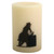 Barrel Racer Pillar Candle - 4 Inch