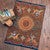 Battle Records Brown Rug - 8 x 11