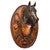 Bennet Horse Coat Hook Plaque