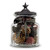 Black Star Lidded Jar - Medium