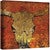 Blazing Skull Canvas Art