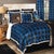Blue Buffalo Check Bed Set - Queen