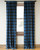 Blue Buffalo Check Drapes