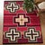 Bounty Red Southwestern Rug - 4 x 5