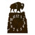 Buffalo Table Clock