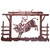 Bull Rider Metal Wall Art