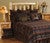 Cabin Bear Leather Accent Pillow with Hair on Hide and Fabric Back