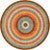 Canyon Hues Rug - 8 Ft. Round