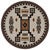 Canyon Shadow Saddle Rug - 8 Ft. Round