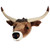 Longhorn Plush Trophy Head