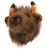 Buffalo Plush Mini Trophy Head