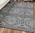 Chandler Black Indoor/Outdoor Rug - 8 x 11