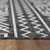 Chandler Black Indoor/Outdoor Rug - 8 x 11