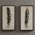 Chic Gold Feathers Canvas Art - Set of 2