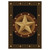 Circled Lone Star Rug - 5 x 8