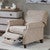 Colton Swivel Chair - Chocolate