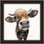 Cow Pose Canvas Art