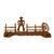 Cowboy Hand Towel Bar - 18 Inch