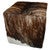 Mabel Cowhide Cube Ottoman