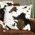 Cowhide Plush Pillow