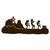 Dancing Kokopelli Scenic Six Hook Coat Rack