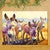 Donkey Pals Outdoor Canvas Wall Art