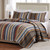 Desert Strata 3pc Quilt Bed Set - Full/Queen