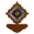 Diamond Copper Berry Concho Double Hook