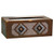 Diamond Copper Concho Rectangle Tissue Box Cover