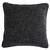 Diamond Frost Black Twill Euro Sham