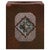 Diamond Silver Concho Square Tissue Box Cover