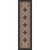 Double Cross Sandman Rug - 2 x 8